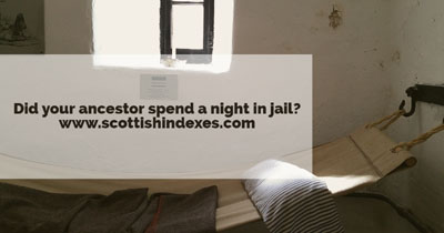 Did your ancestor spend a night in jail?